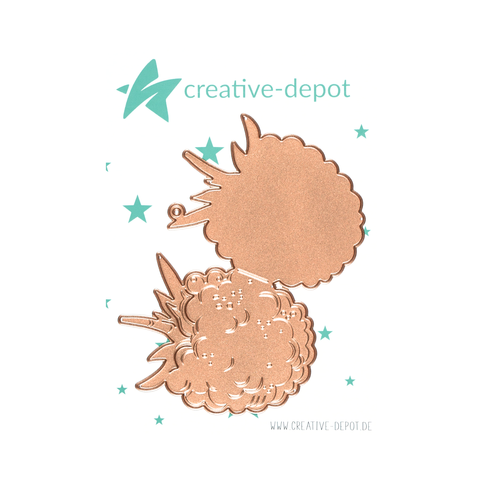 Die - Himbeere - Anhängerkärtchen