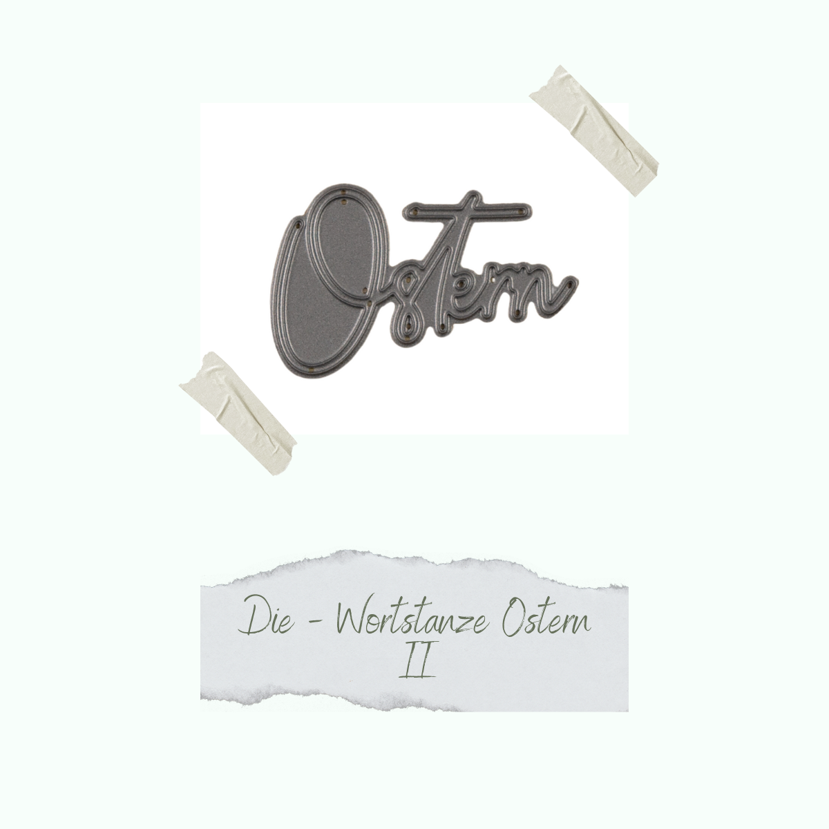 CD-Di-580_Die-Wortstanze-Ostern-II Die - Wortstanze Ostern II