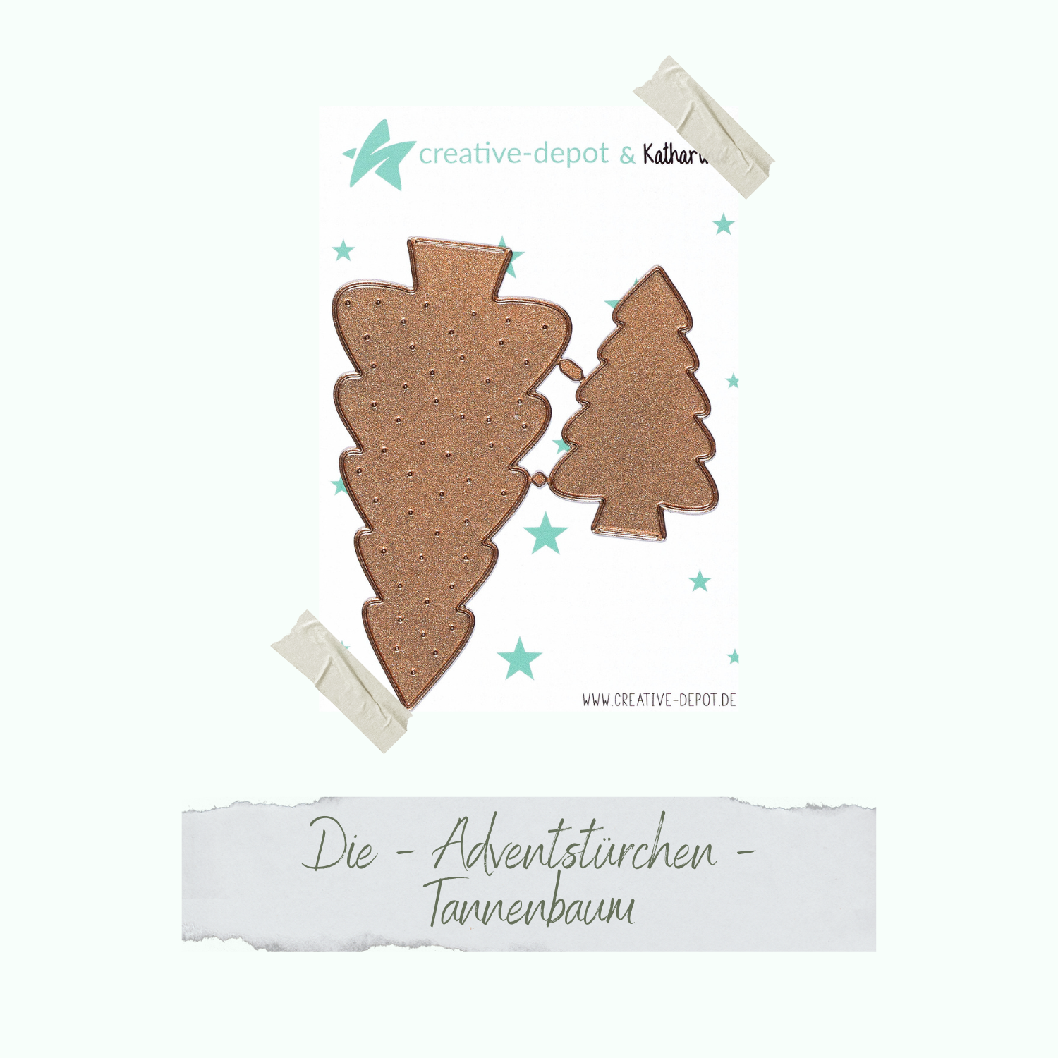 Die - Adventstürchen - Tannenbaum Die - Adventstürchen - Tannenbaum