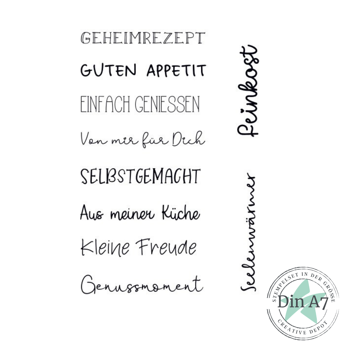 Stempelset - Genussmomente