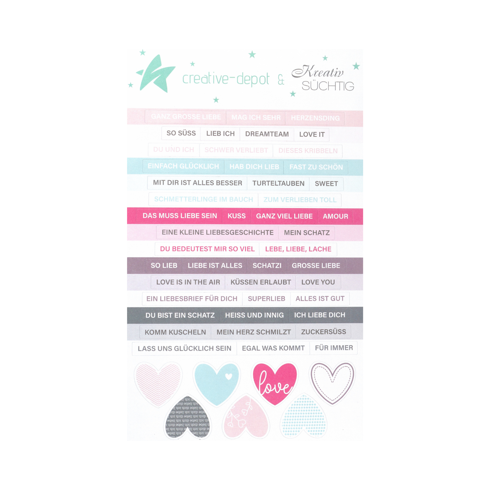 Sticker - Ein kleiner Liebesbrief