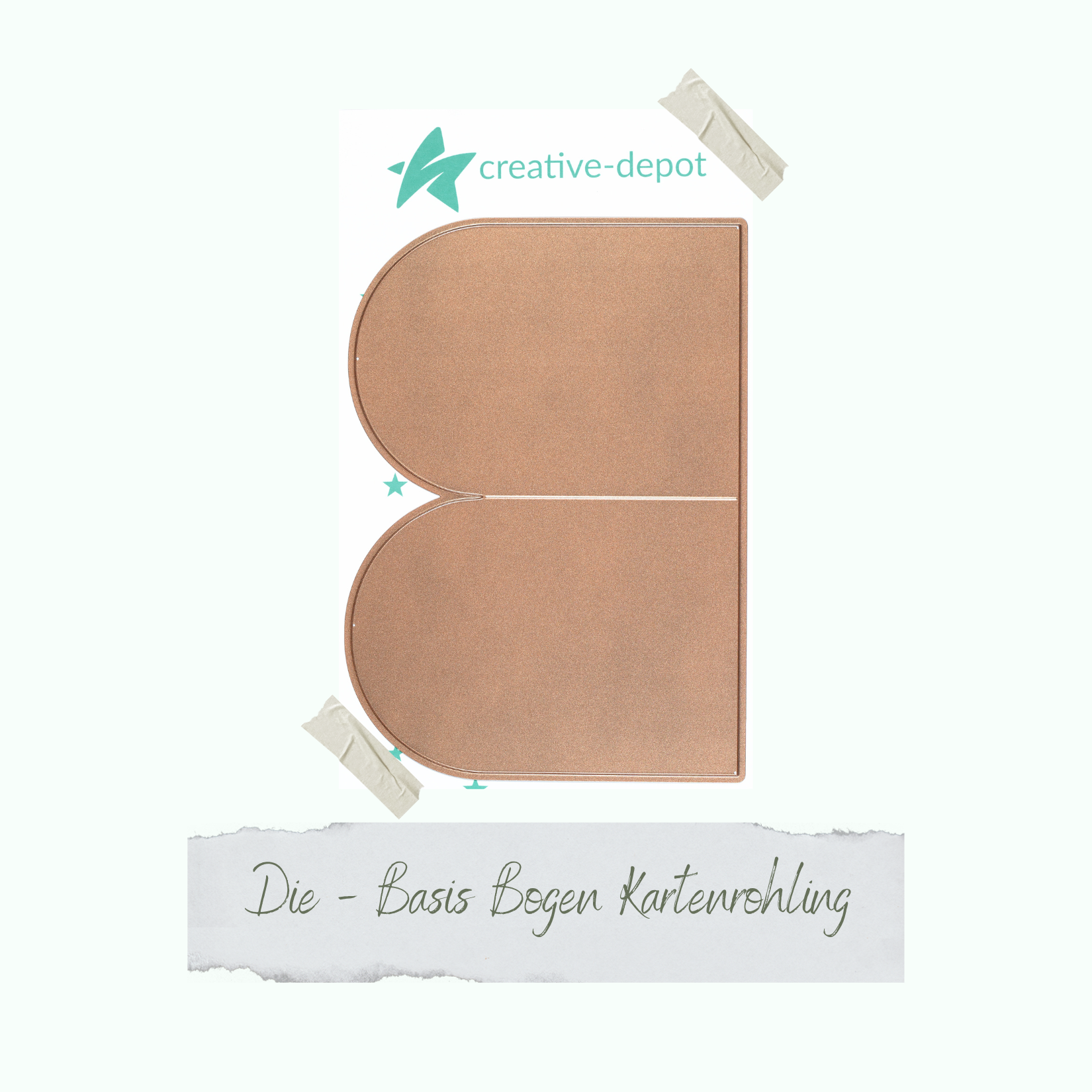 Die - Basic - Basis - Bogen Kartenrohling