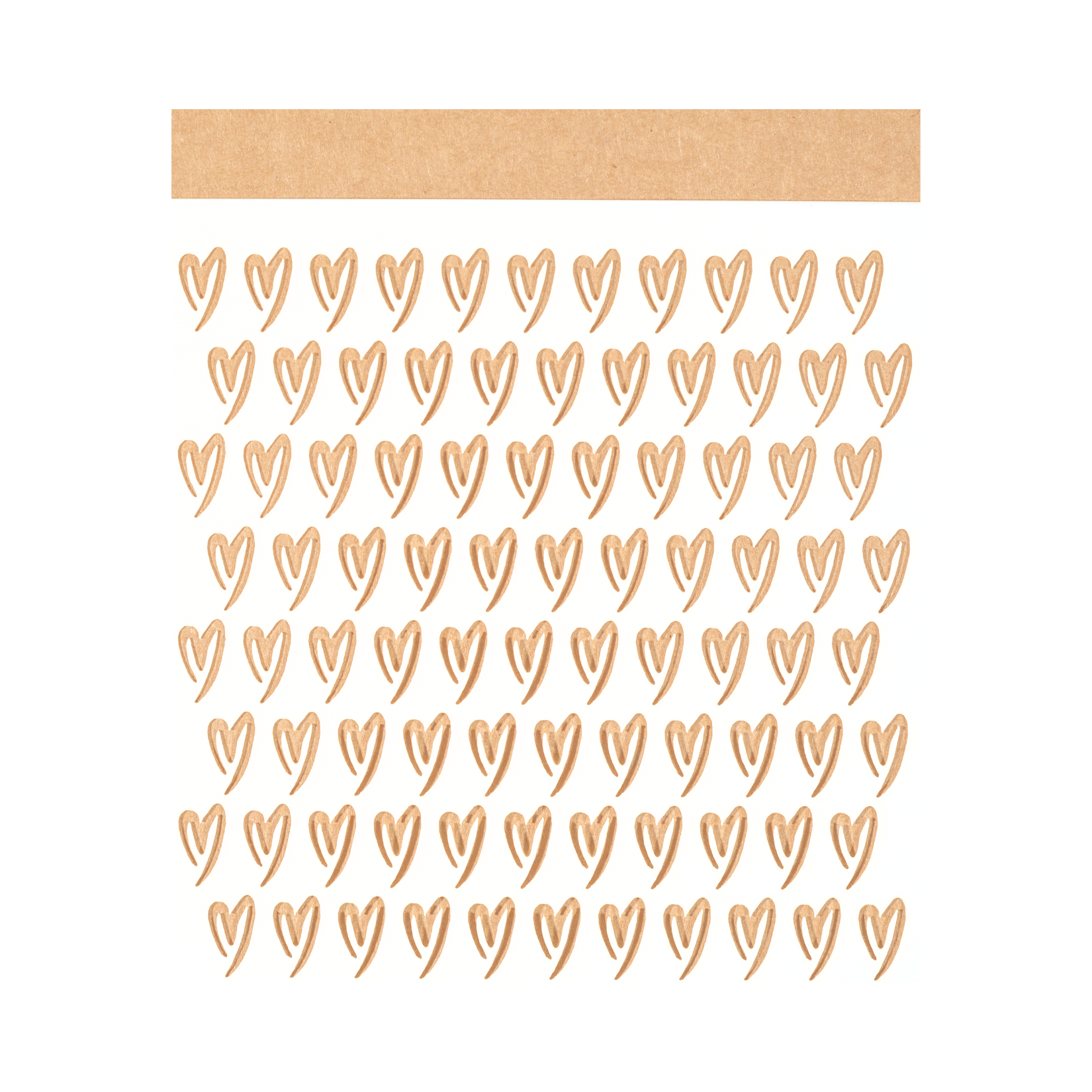 Schablone - Designline - Herzchen