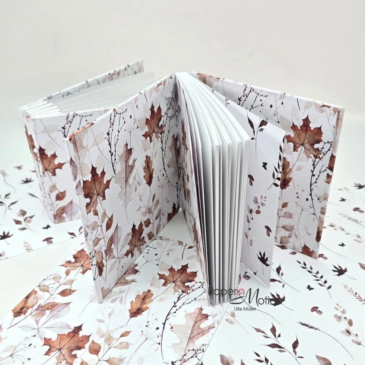Papier décoratif - La magie des feuilles - Imprimé recto-verso
