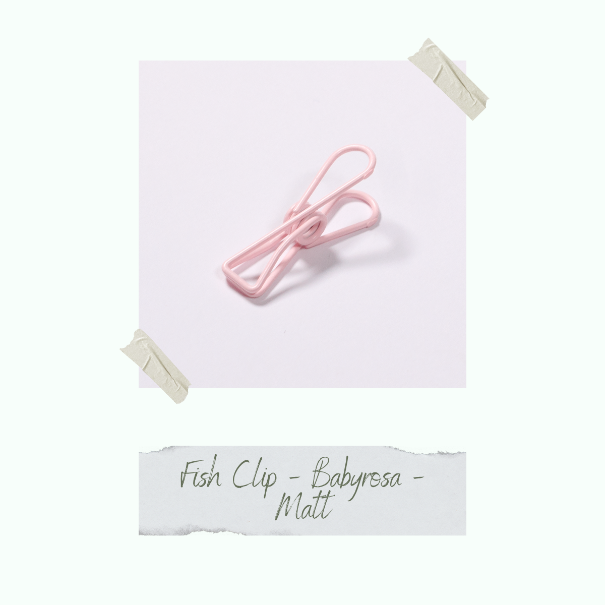 CD-ZB-049_Fish-Clip-Babyrosa-einzeln Fish Clip - Babyrosa