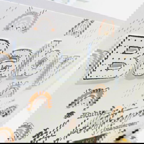 ac57e3712341444da83cf4a3542fe3e8 Stempelset - Alphabet - Klein - schlichte Punkte