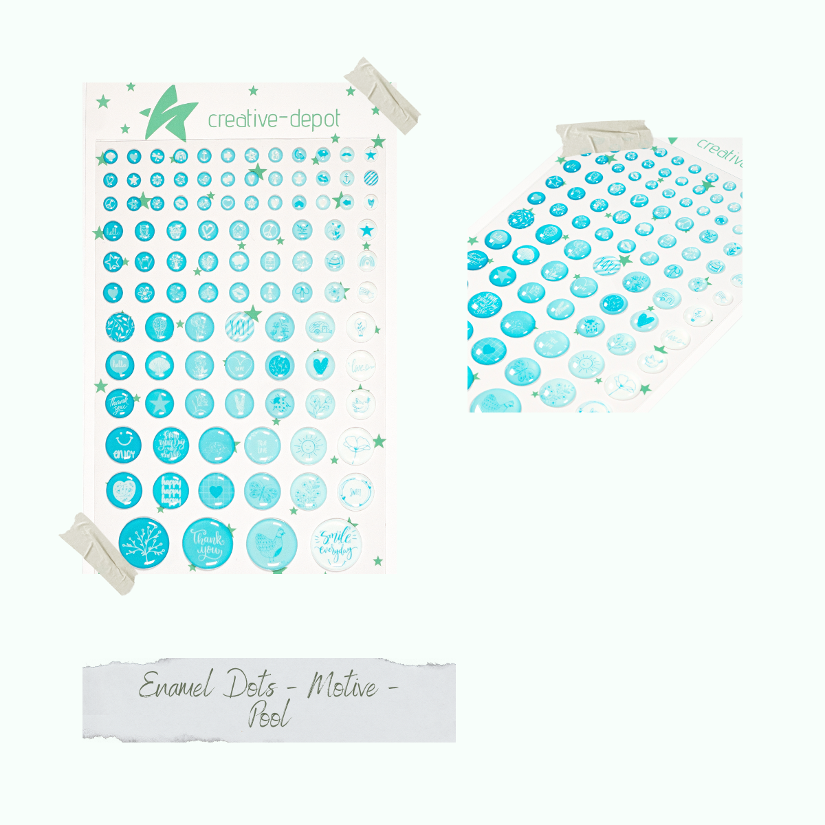 Enamel Dots - Motive - Pool