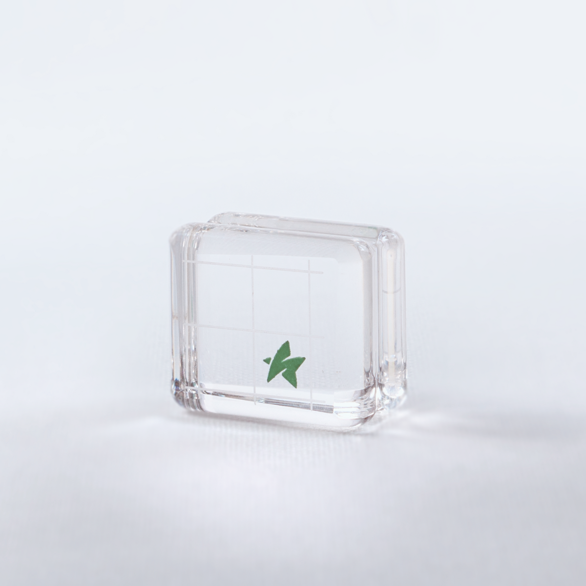 Acrylic block - rectangular - 3.0 x 3.5 cm