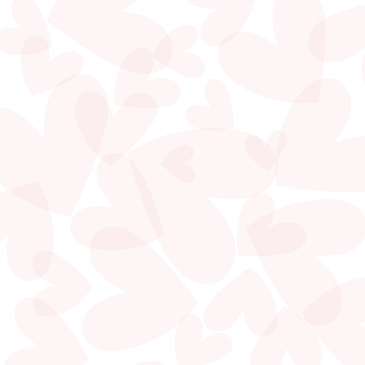 Transparent - Scrapliebe - Kleiner Liebesbrief - Herzen Babyrosa