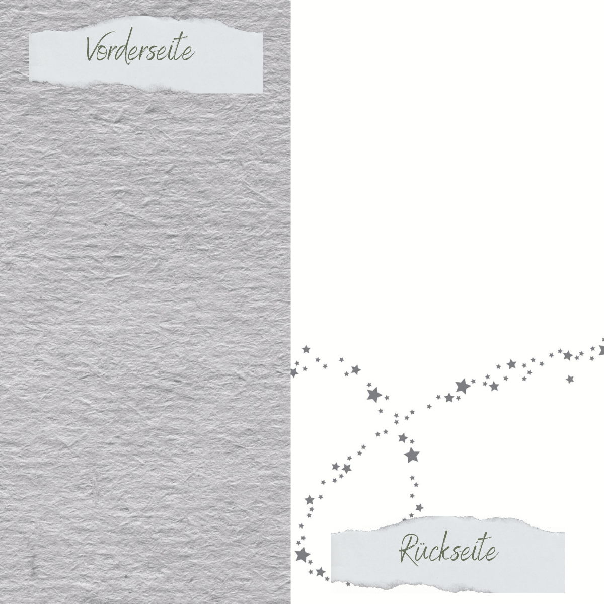 Designpapier - Scrapliebe - Dezembertagebuch - Sternenstaub - Dunkelgrau - Doppelseitig bedruckt