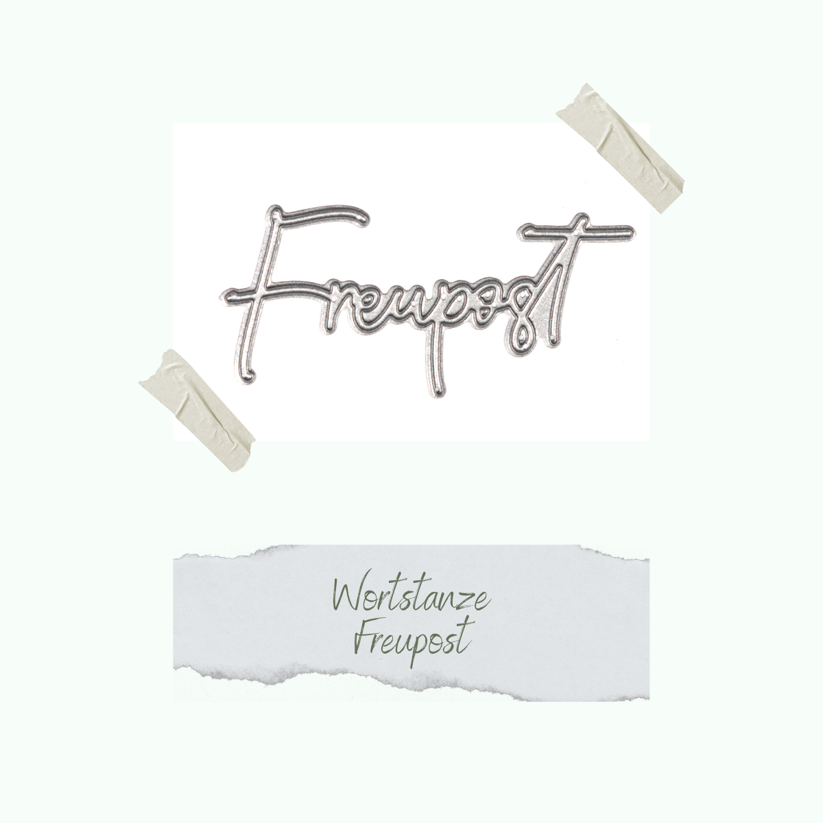 CD-Di-557_Wortstanze-Freupost Die - Wortstanze Freupost