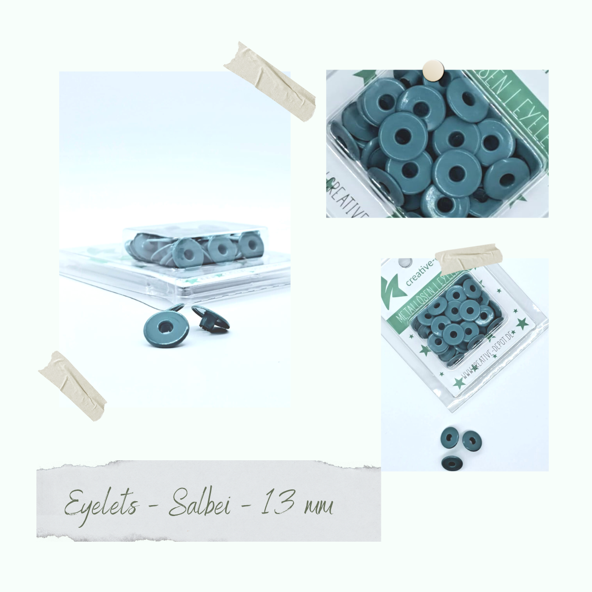 Eyelets-Salbei-13mm