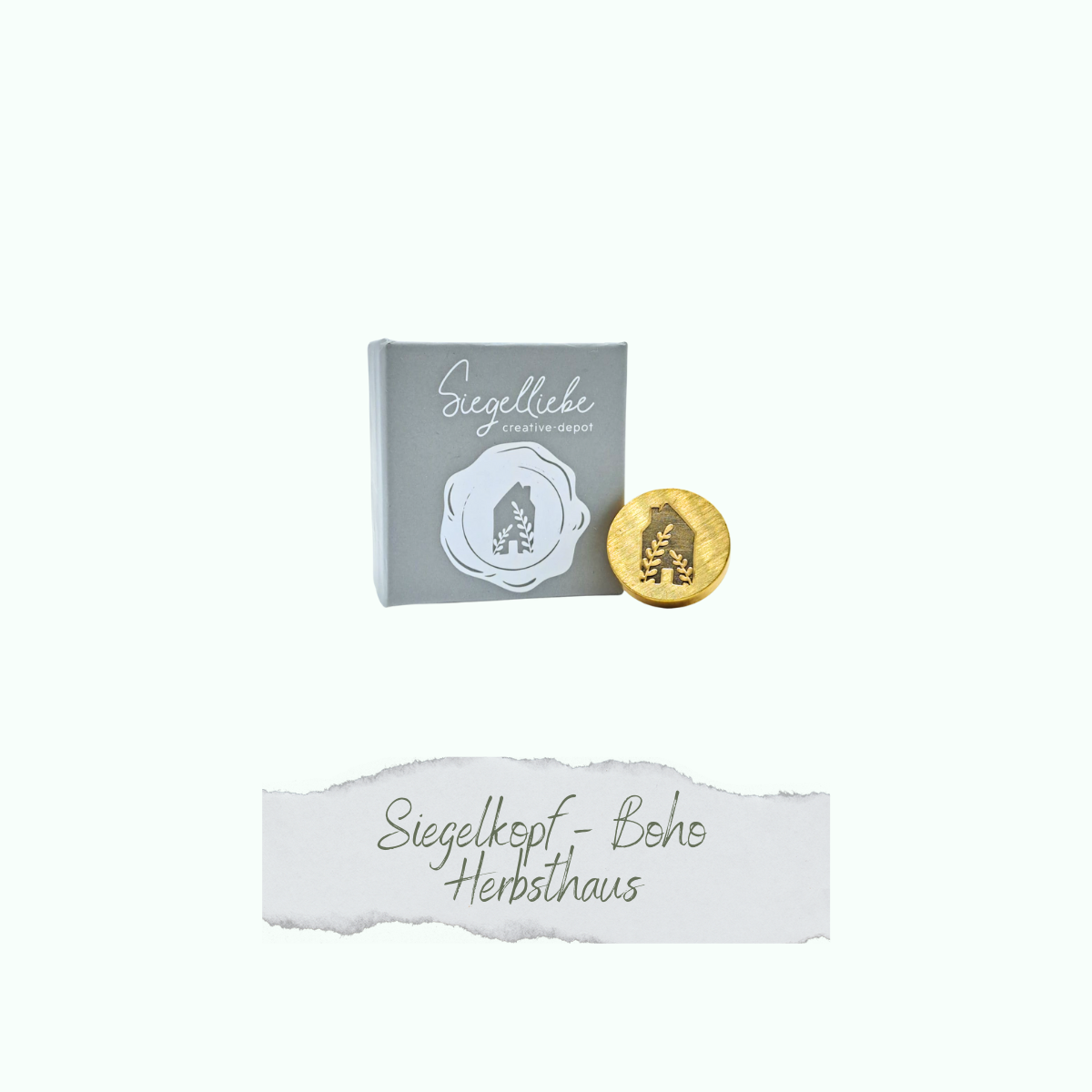CD-Si-076 Cabeza de foca - Boho Herbsthaus - Siegelliebe