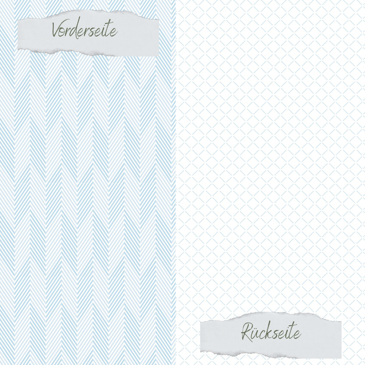 Papel de diseño - Designline - Chevron - Bleu - Doppelseitig bedruckt Papel de diseño - Designline - Chevron - Bleu - Doppelseitig bedruckt