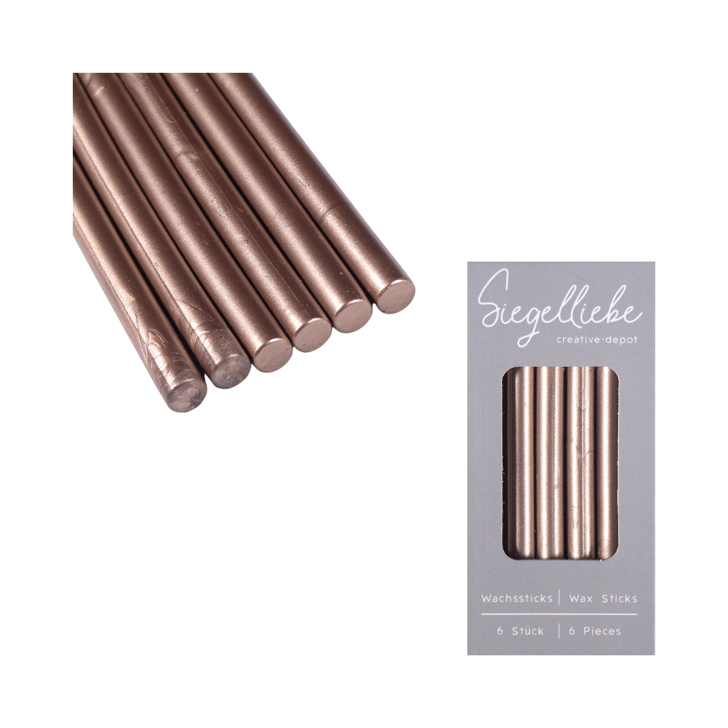 Bâtons de cire - Bronze - Siegelliebe