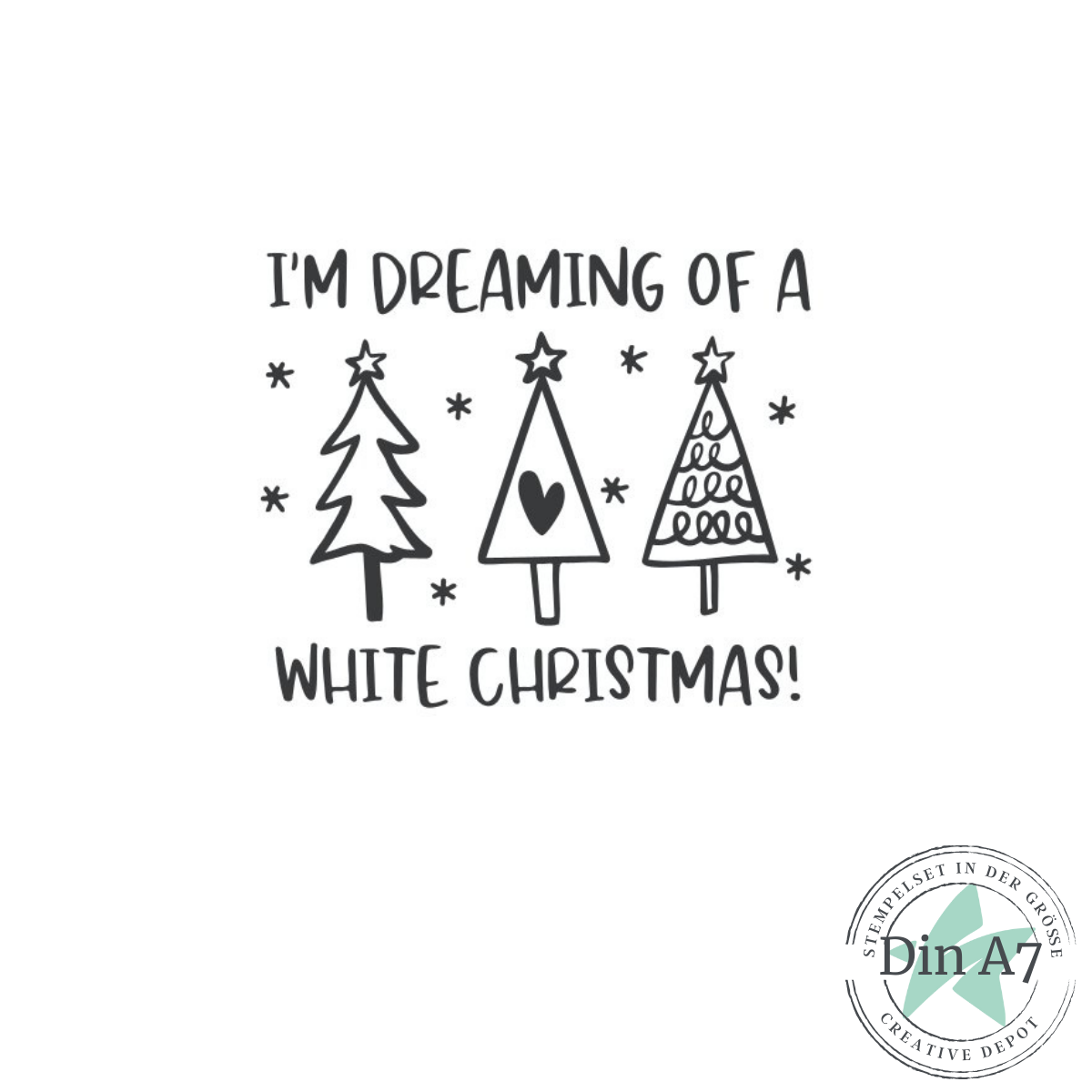 Stempelset - Goodie - I'm dreaming of a white Christmas