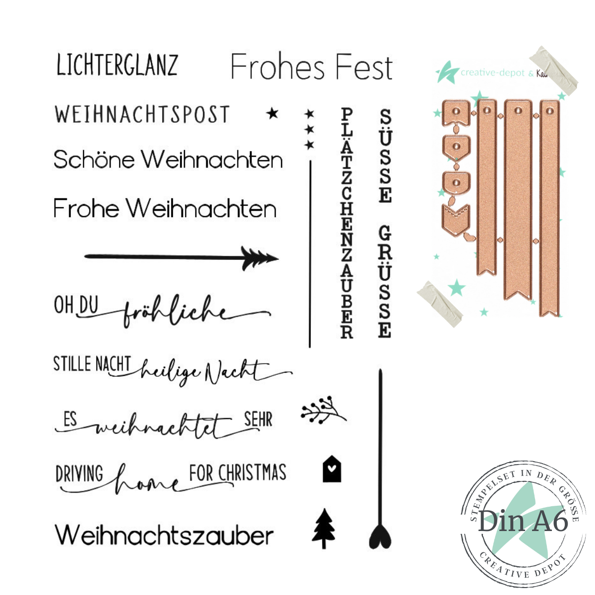 !!!Vorbestellung!!! Bundle - Lange Tags Weihnachten
