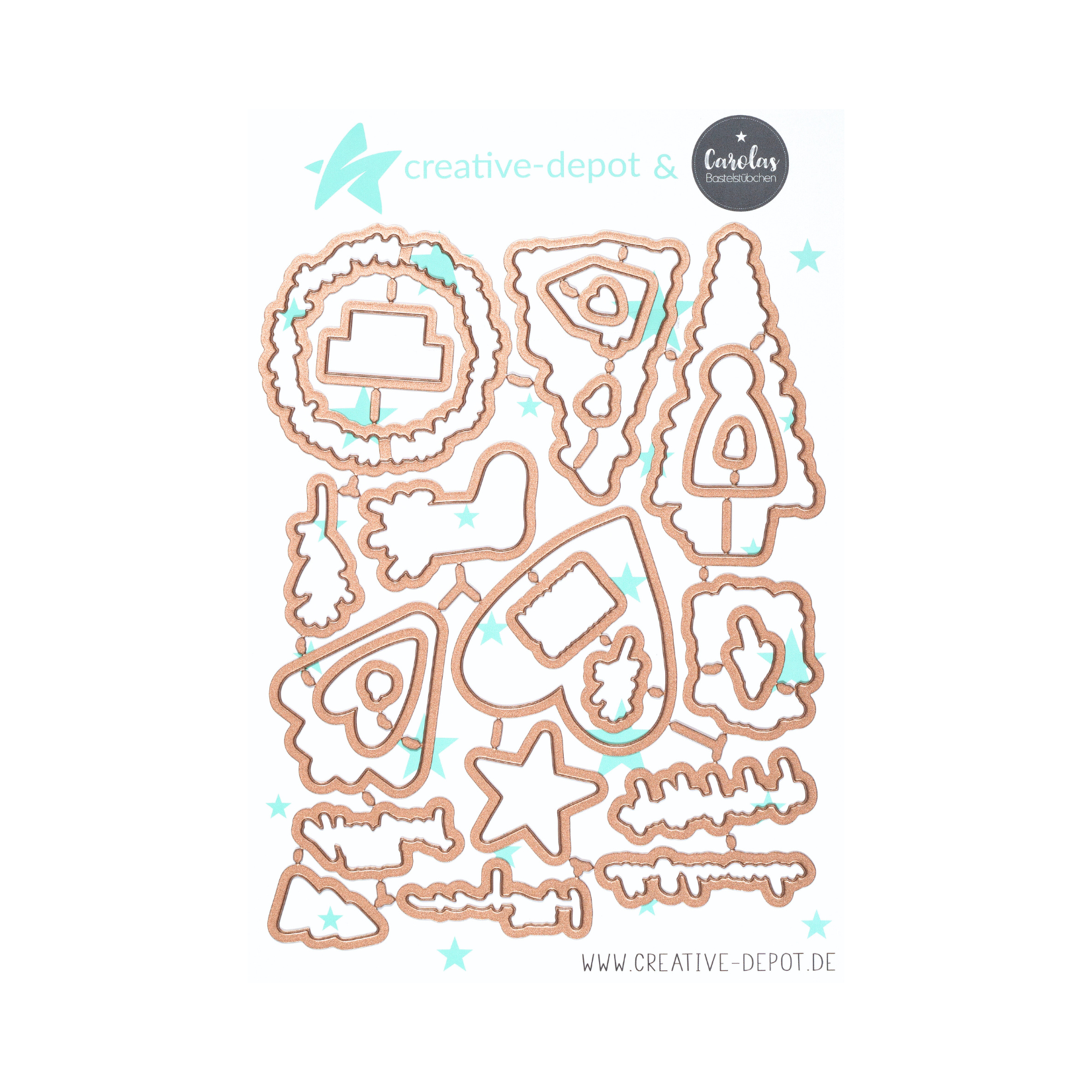 Die - Skandi Christmas - Outline