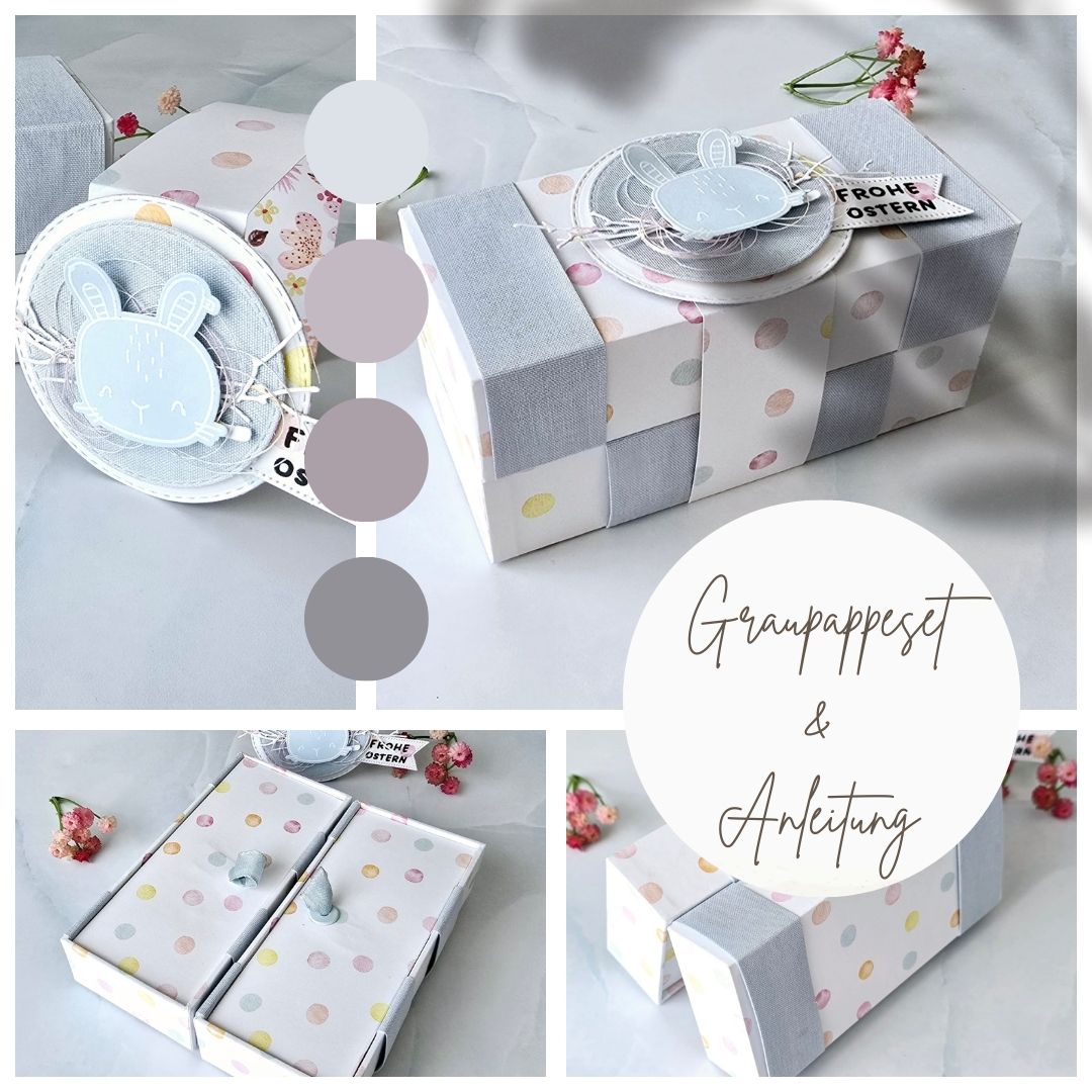 Graupappe Set inkl. Anleitung Ullas Überraschungsbox Graupappe Set inkl. Anleitung Ullas Überraschungsbox