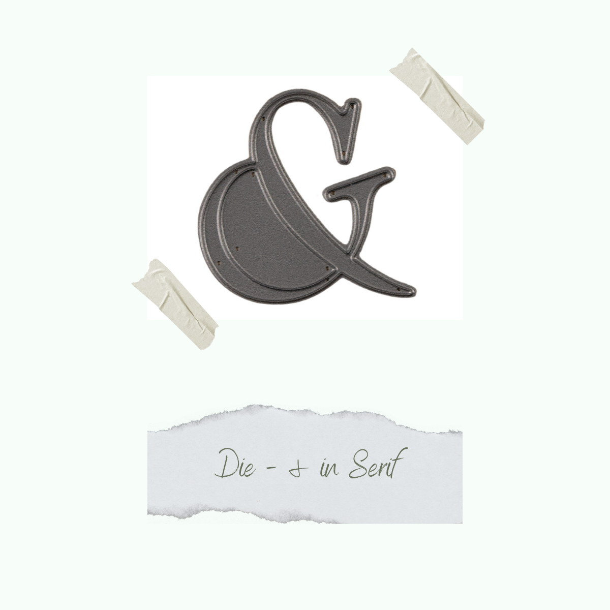 CD-Di-660_Die-in-Serif Die - & in Serif