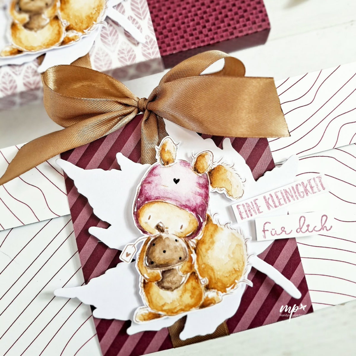 Papier de création - Scrapliebe - Bunter Herbst - Regentropfen - Doppelseitig bedruckt