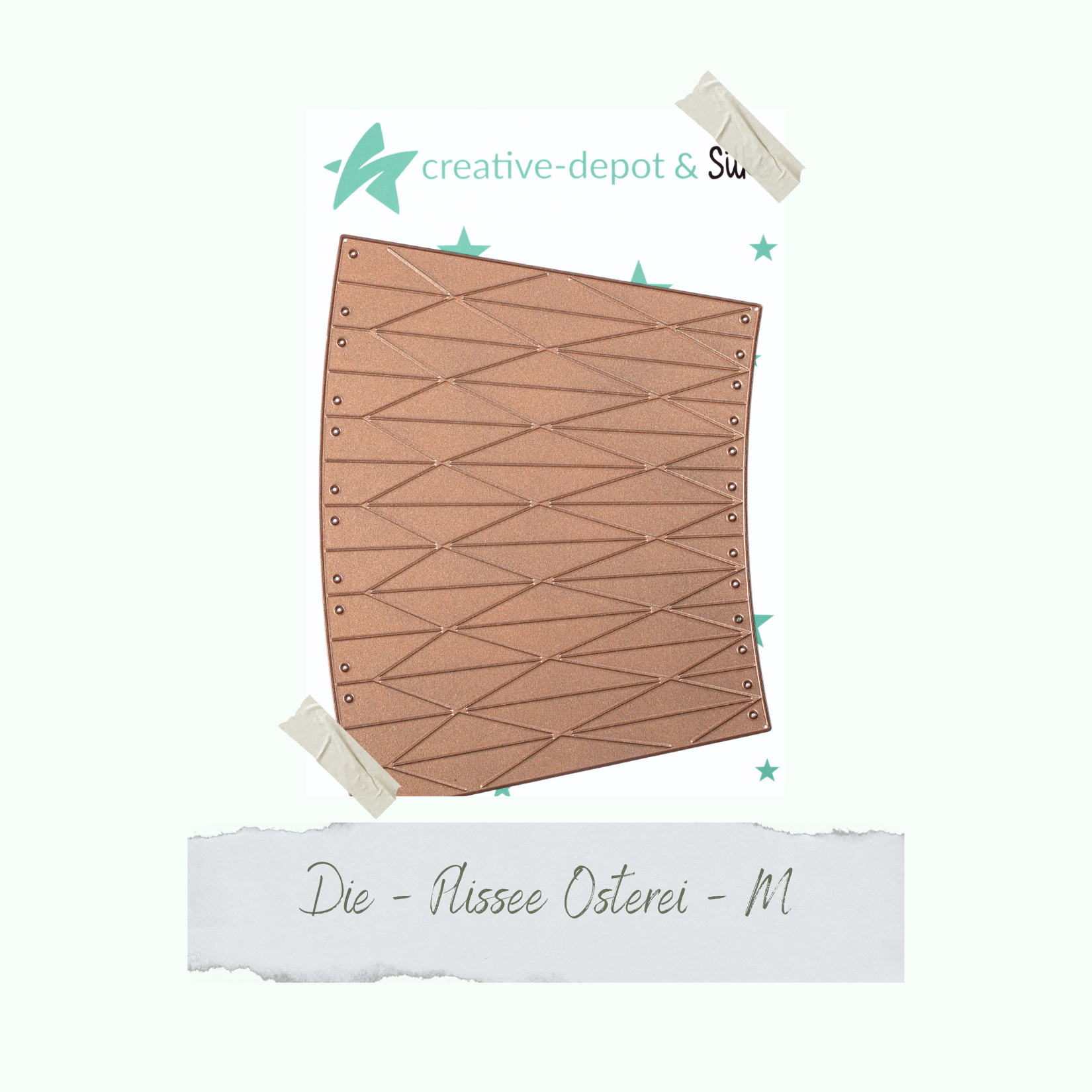Die - Plissee Osterei - M Die - Plissee Osterei - M