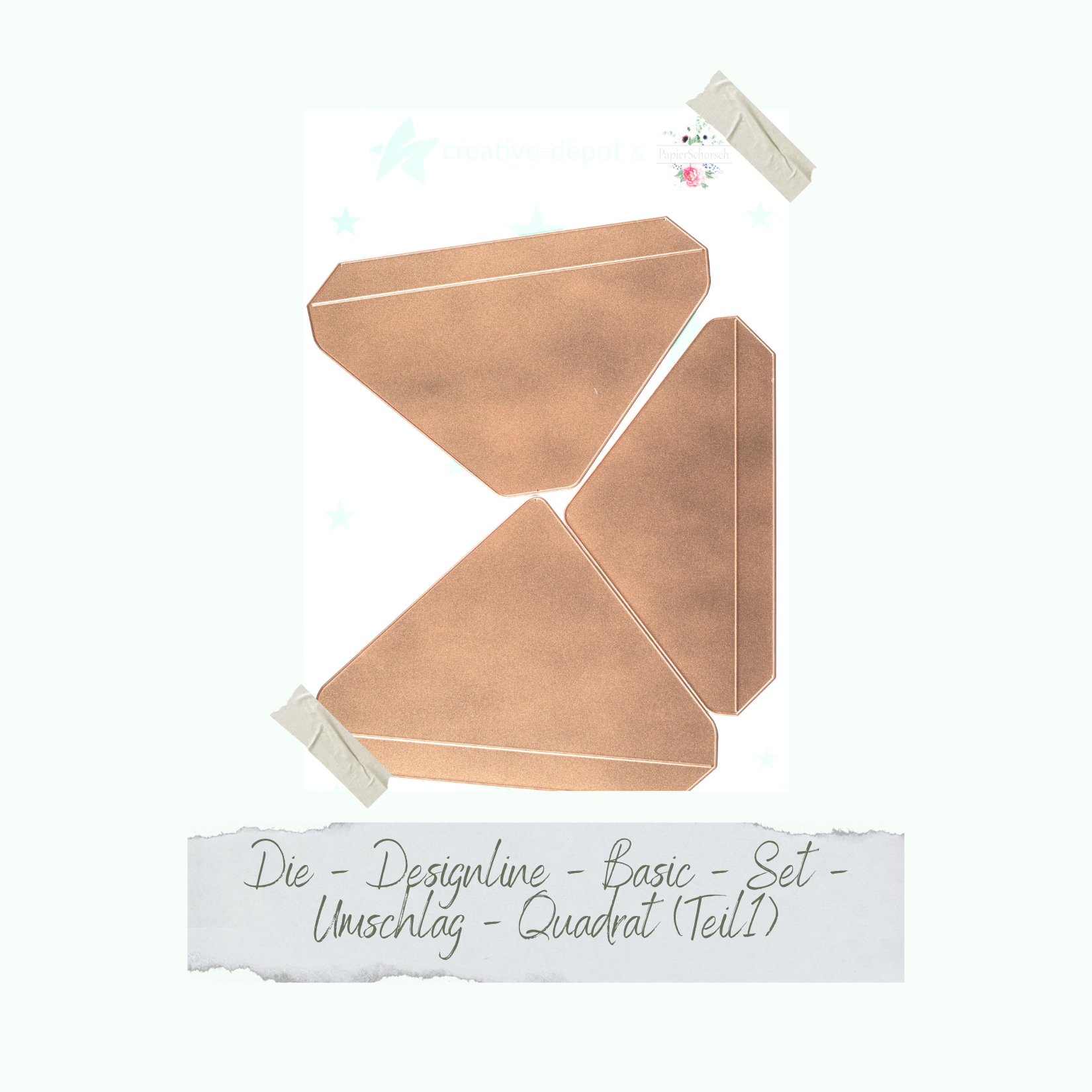 Basic - Designline - Basic - Set - Umschlag - Quadrat  - Teil 1
