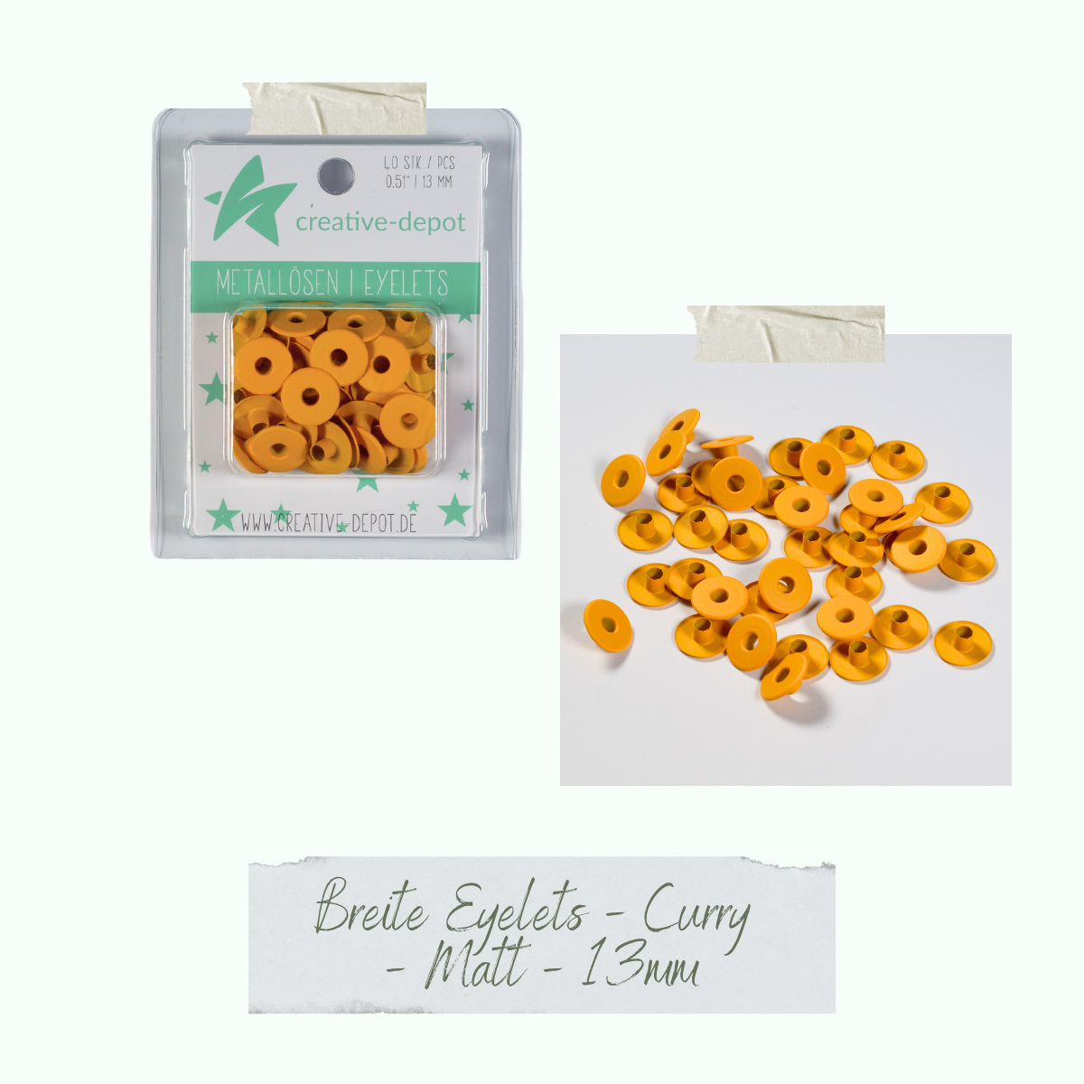 CD-EY-110_Breite-Eyelets-Curry-Matt-13mm