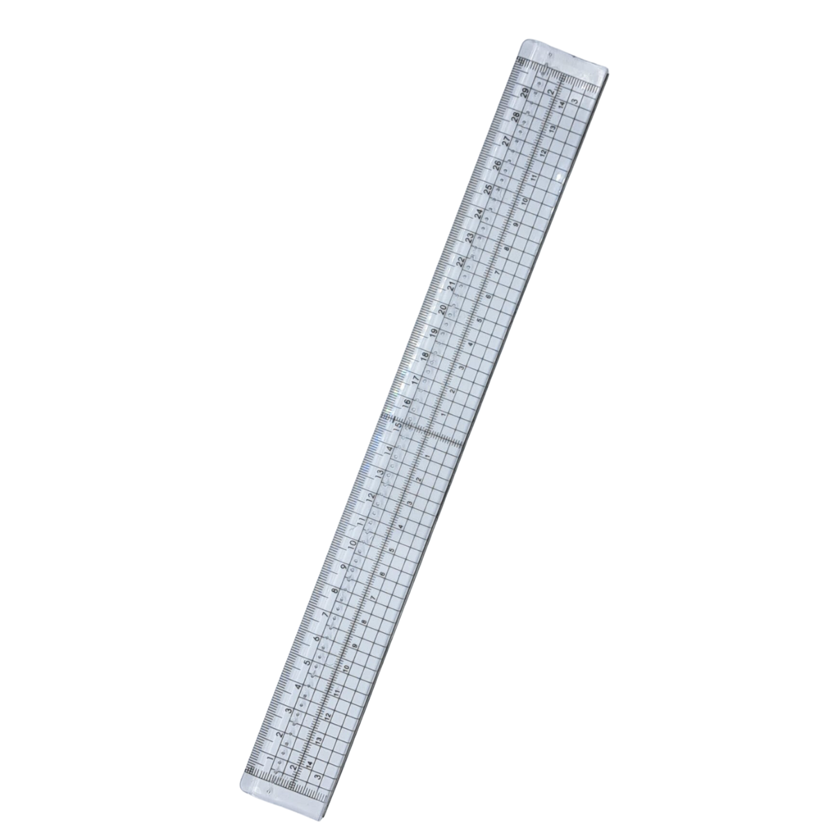 CD-ZA-169-Lineal Nellie Snellen - Schneidelineal 30cm - mit Metallkante
