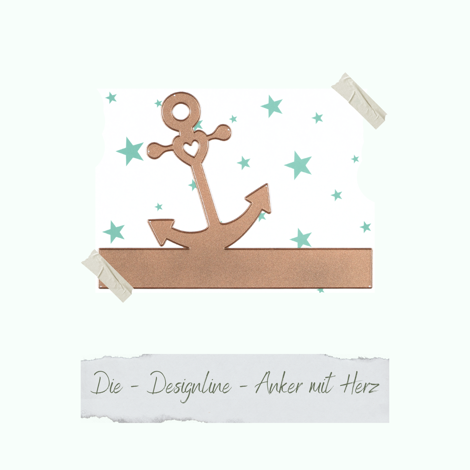 Die - Designline - Anker mit Herz