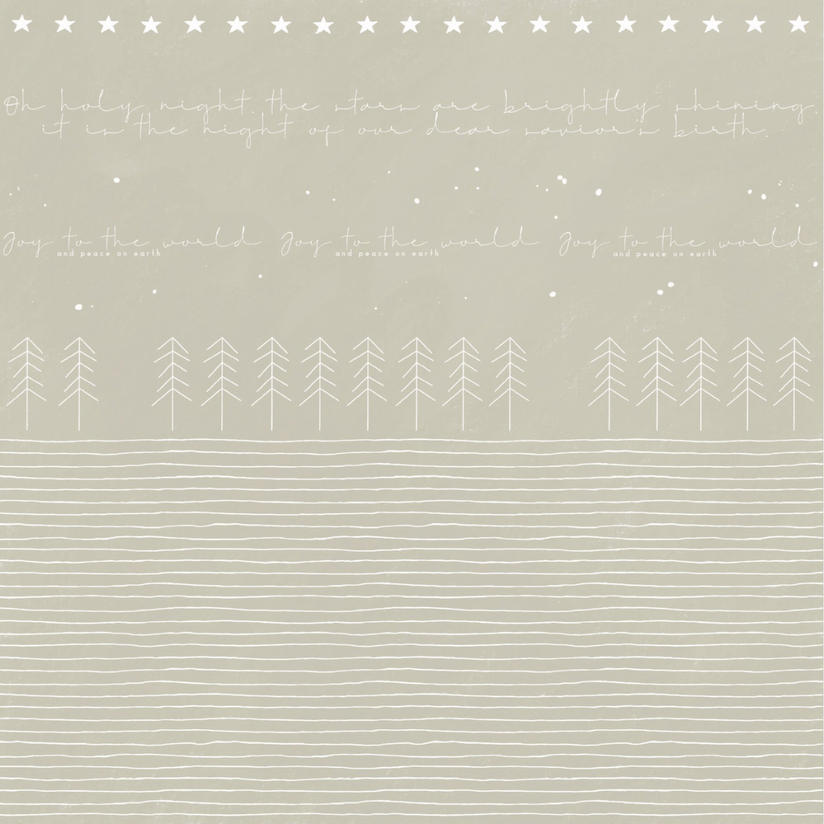 Designpapier - Designline - Oh holy night