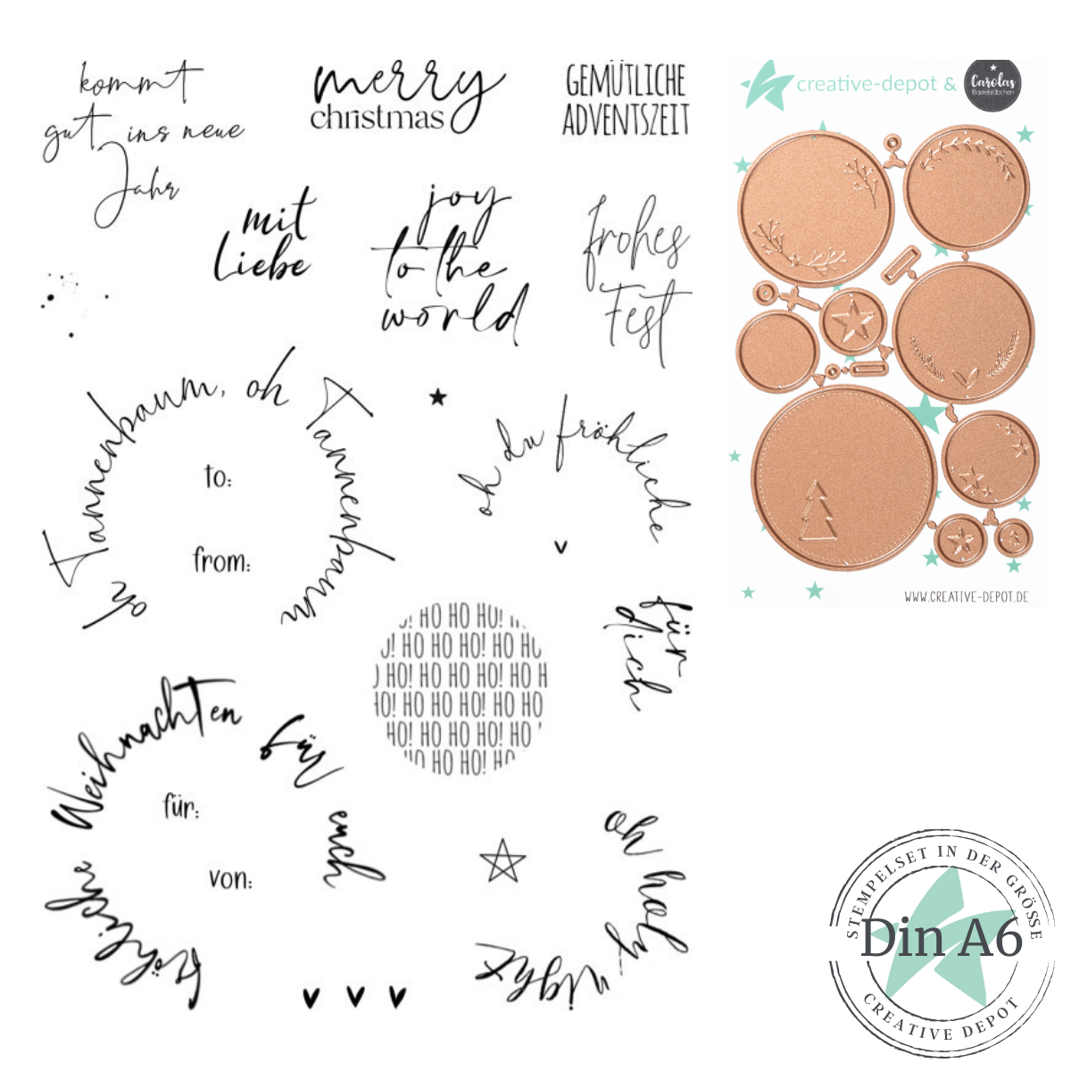 Bundle - Gemütliche Weihnachten & Anhänger Weihnachtskränze Bundle - Gemütliche Weihnachten & Anhänger Weihnachtskränze