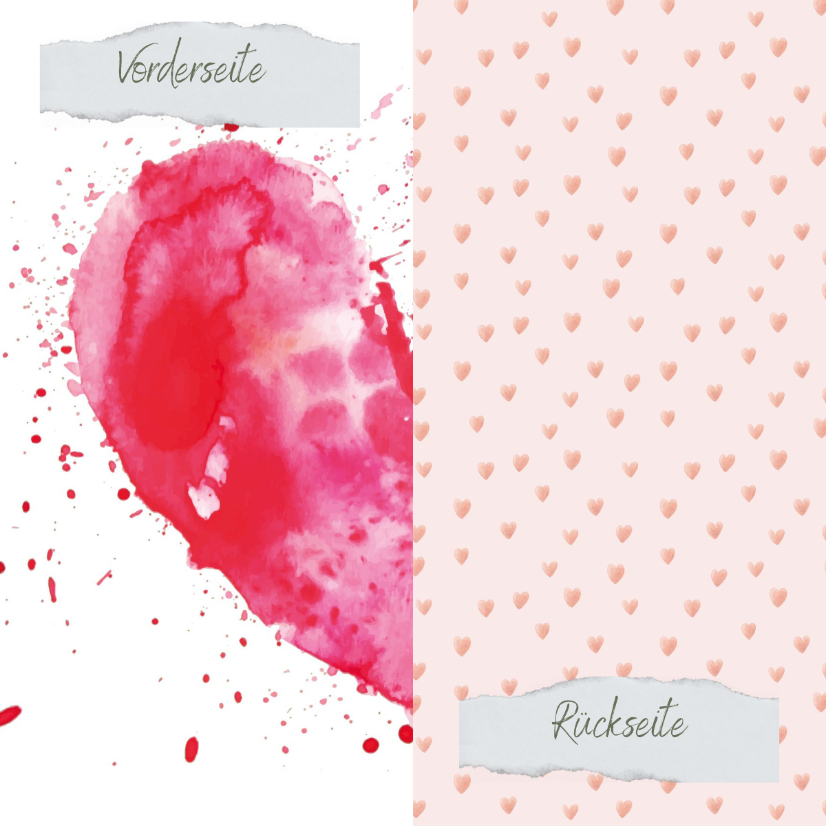 CD-DP-898 Papel de diseño - Designline - Big Love - Impreso a doble cara