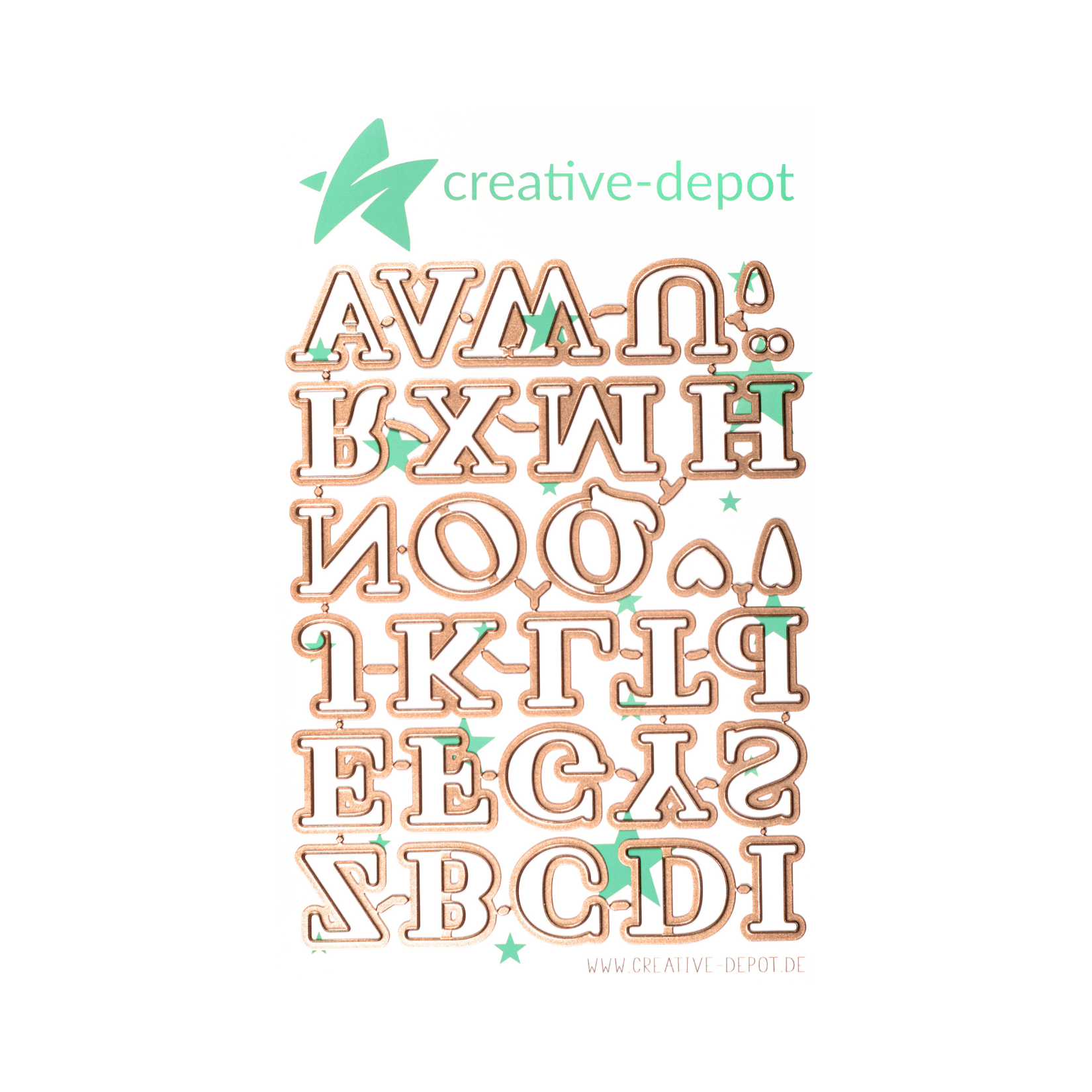 Die - Wilde Buchstaben Stanze