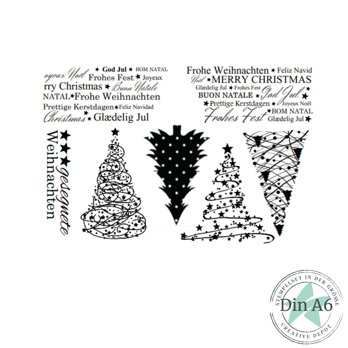 Stempelset Weihnachtsgruß