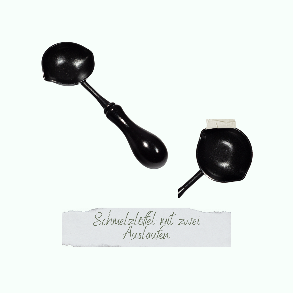 CD-ZB-116_Schmelzl-ffel-mit-zwei-Ausl-ufen-2 Schmelzlöffel mit zwei Ausläufen - Siegelliebe