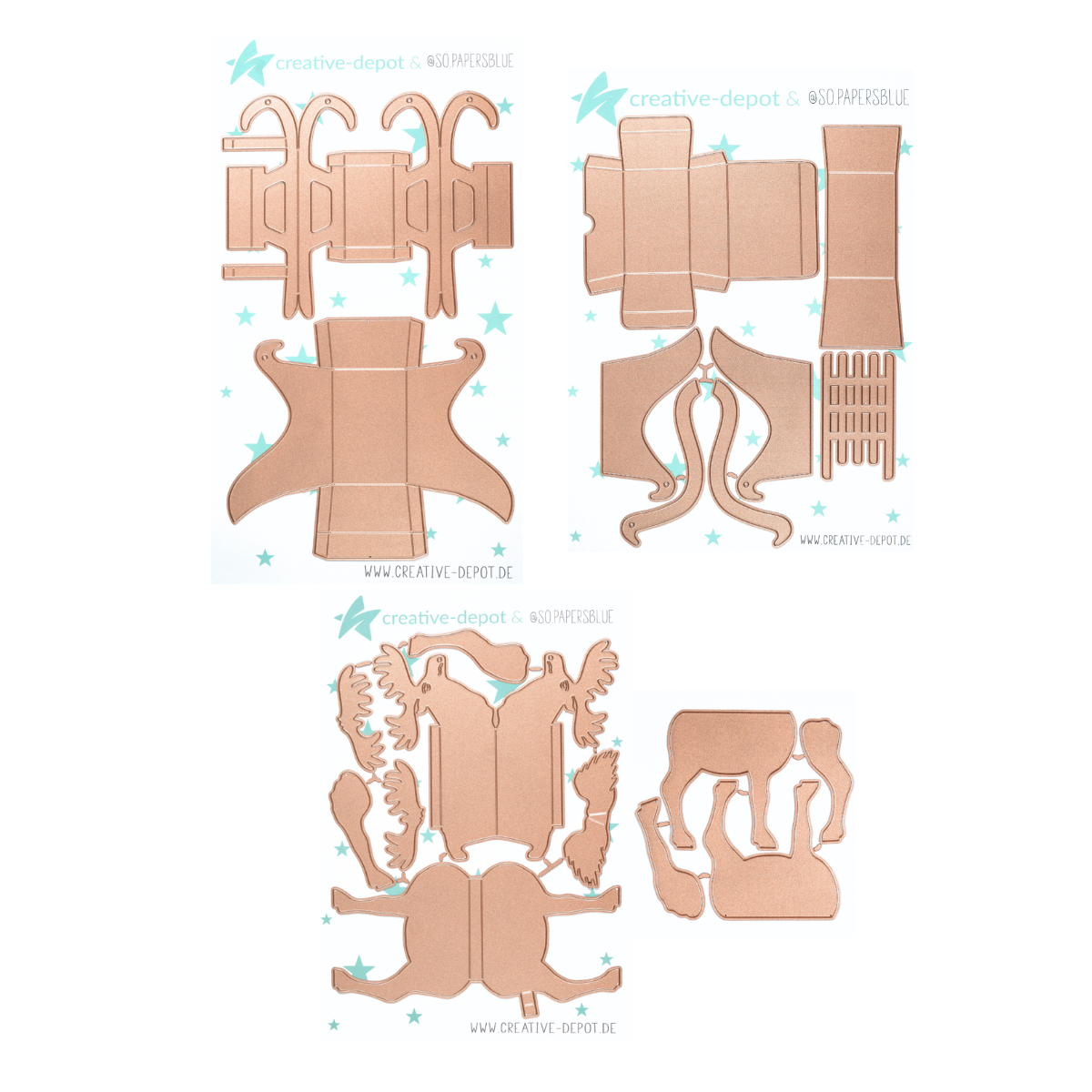 Bundle - Schlitten, Add Ons und Santas Elch Bundle - Schlitten, Add Ons und Santas Elch