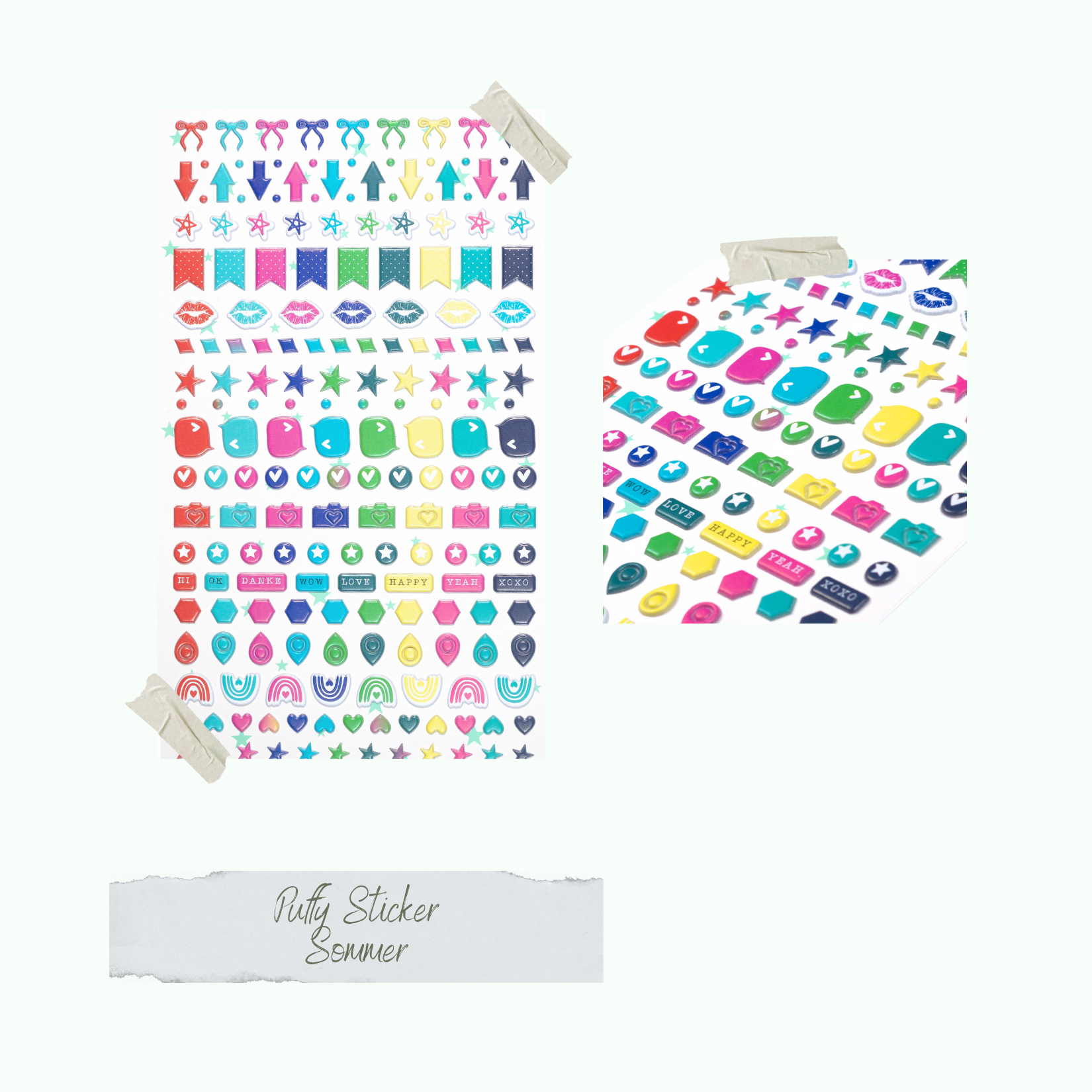 Puffy Sticker - Sommer