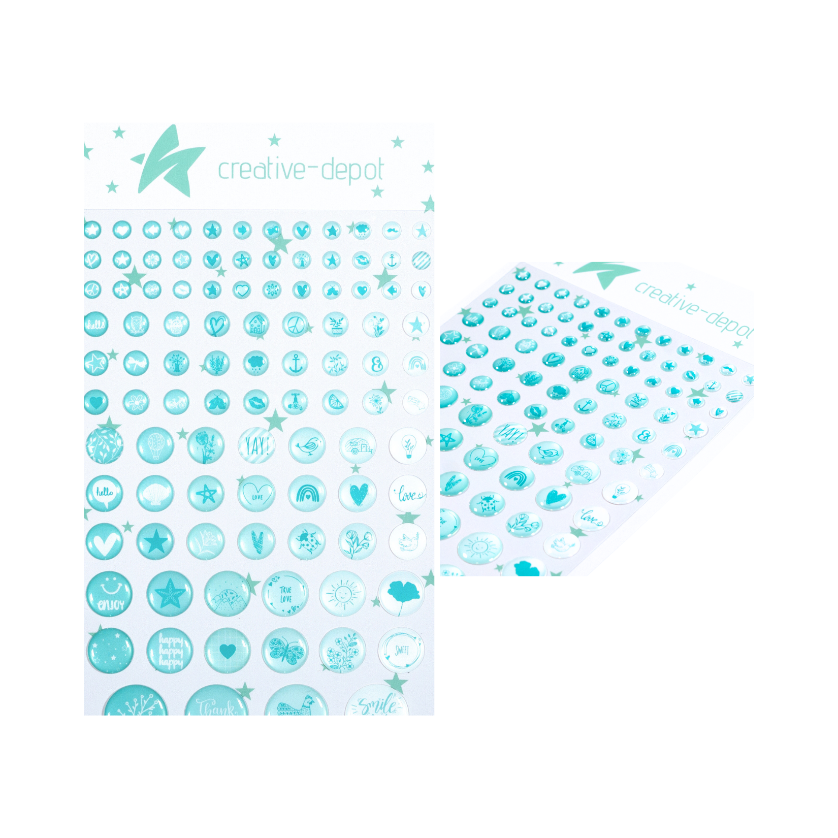 Enamel Dots - Motive - Meermint