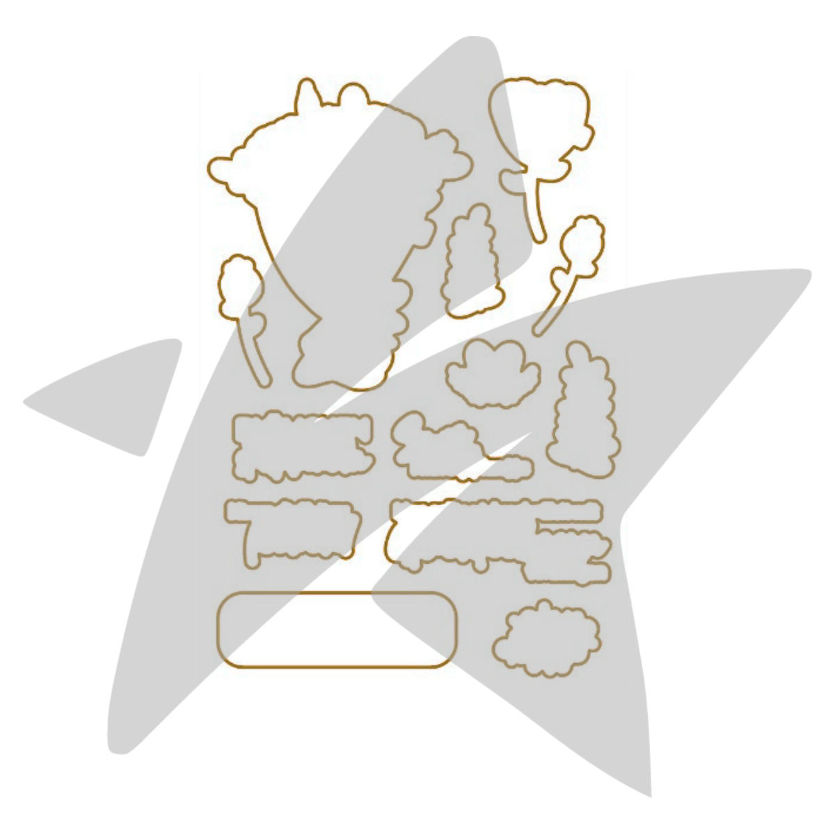 Die - Hej Blümchen - Outline
