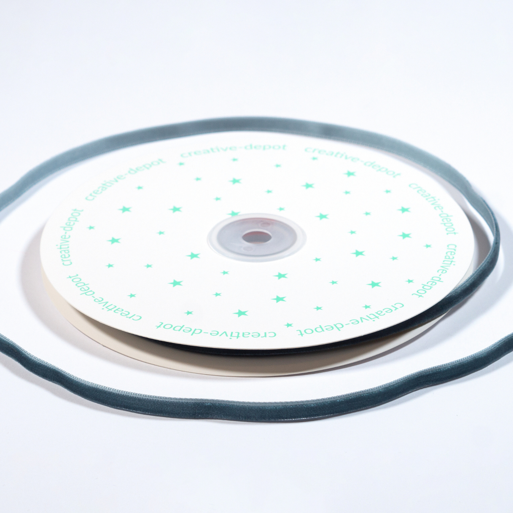 Samtband - Pfauenblau - Bänderliebe Samtband - Pfauenblau - Bänderliebe