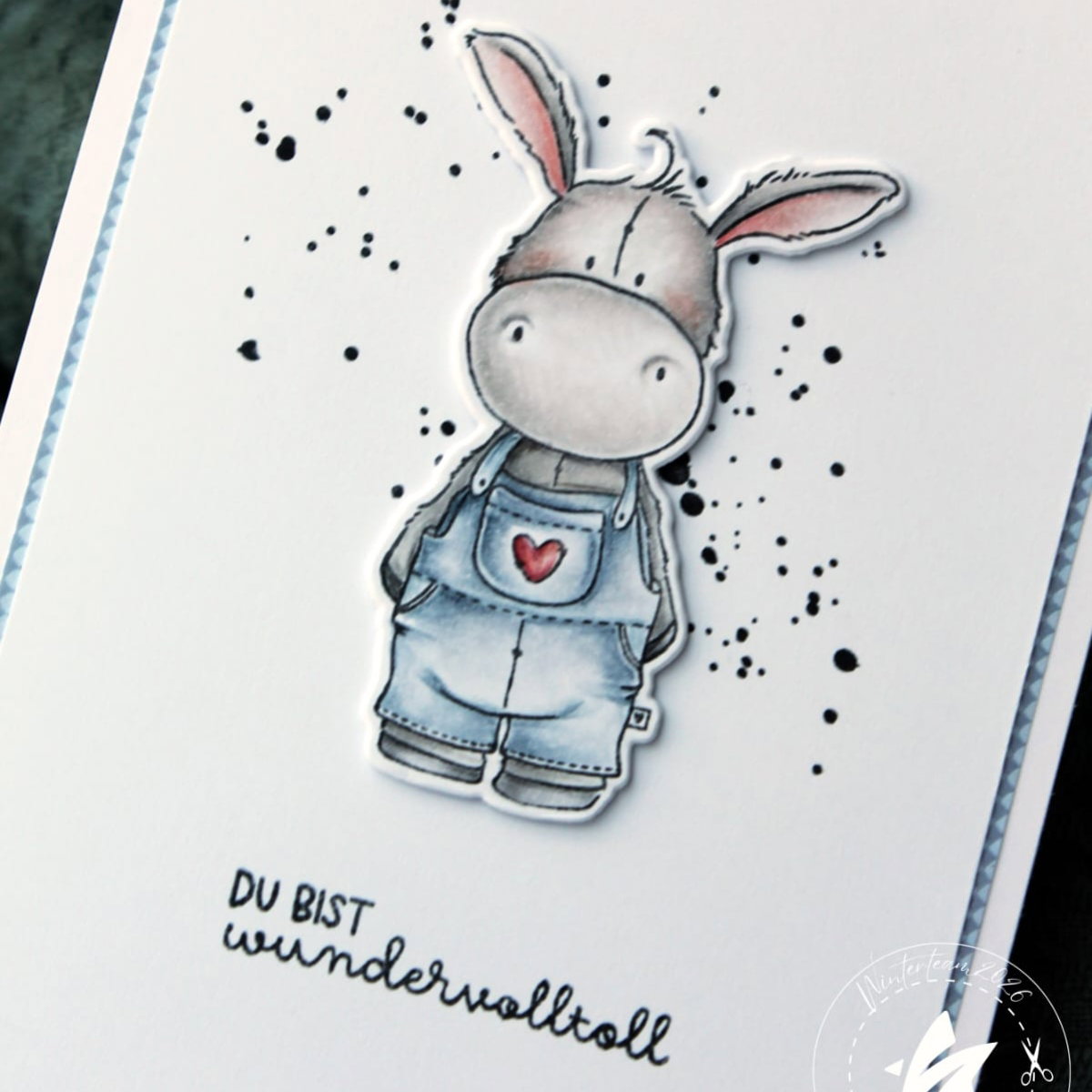 Stempelset - Kleines Eselsglück