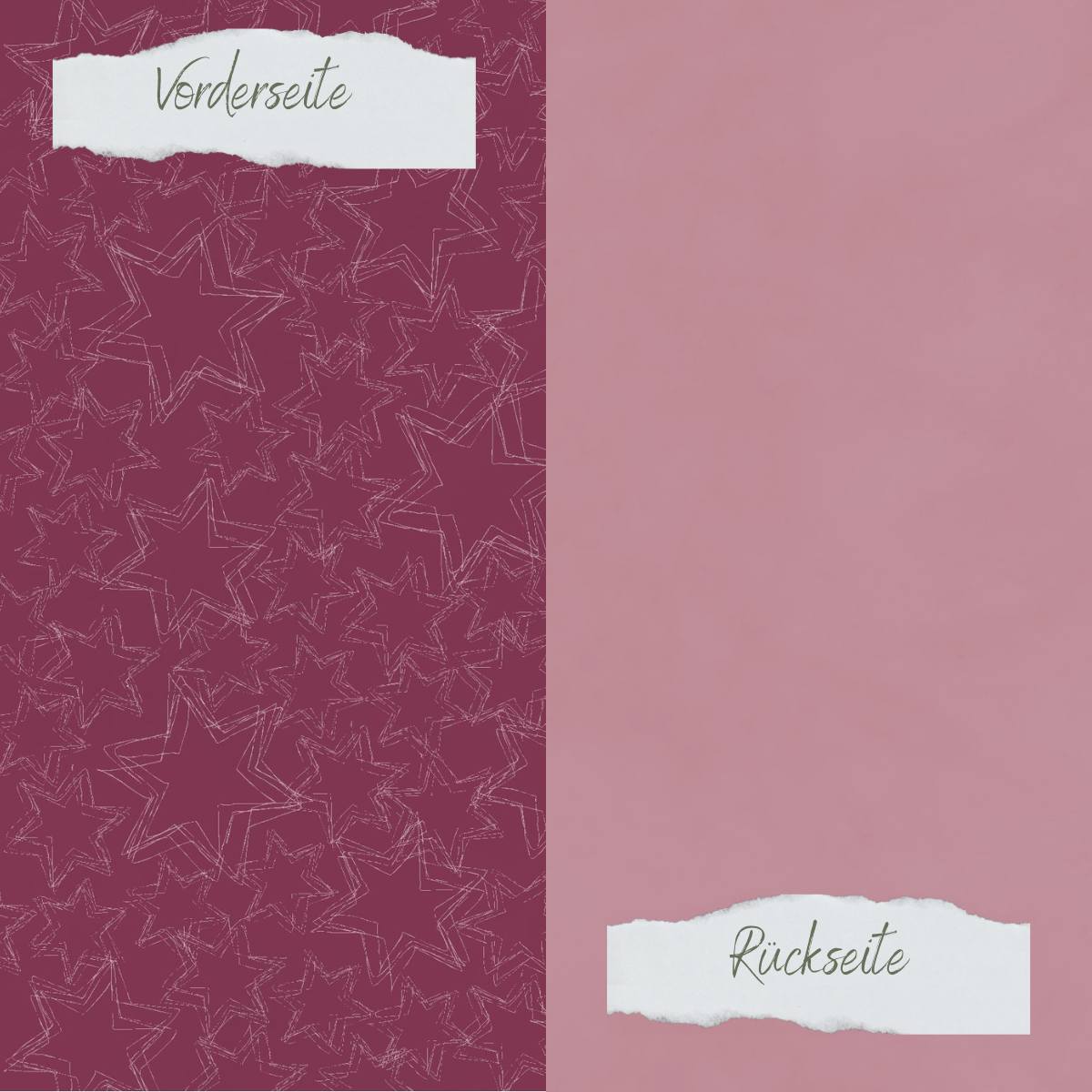Basic - Herbstbeere - Doodle Sterne + Uni hell Basic - Herbstbeere - Doodle Sterne + Uni hell