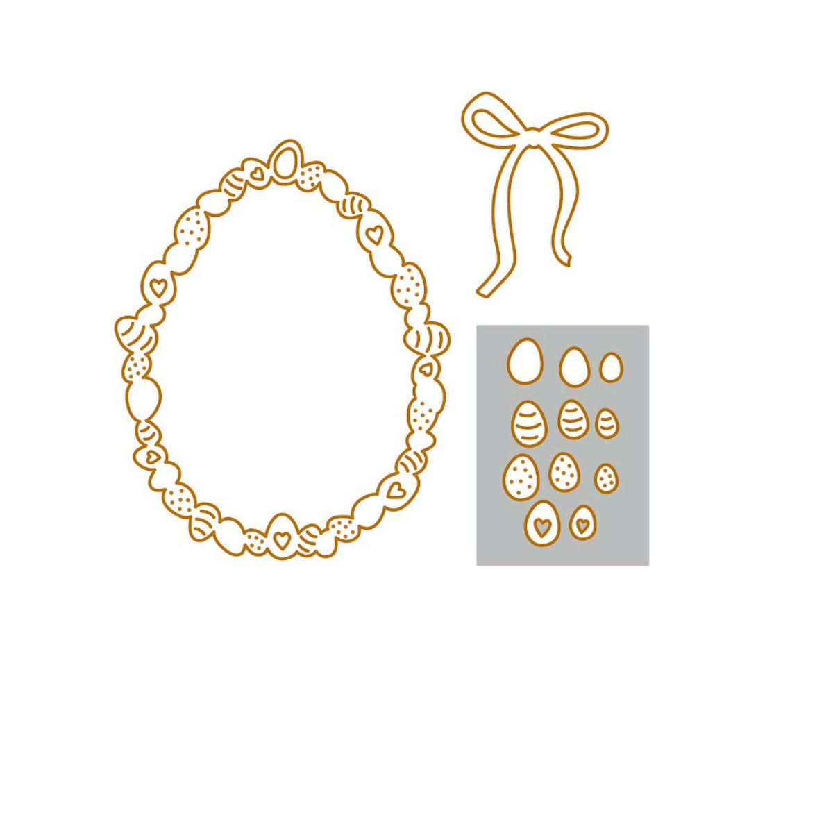 Die - Ostereierkranz - Groß 