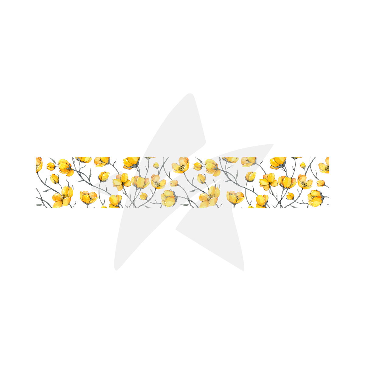 Washi Tape - Butterblumen - 4 cm