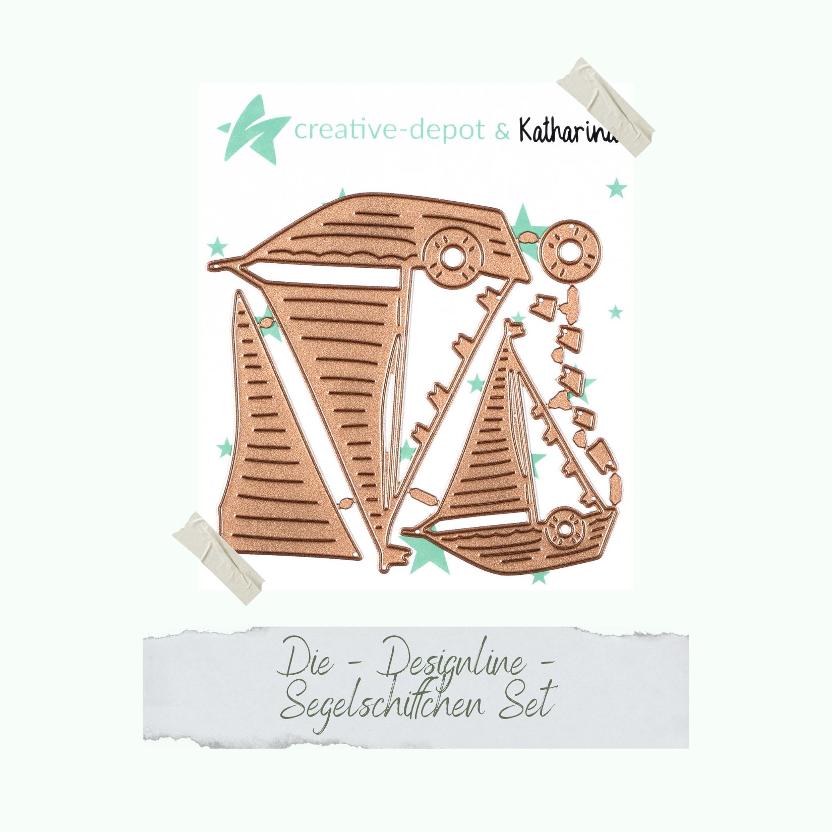 Die - Segelschiffchen Set