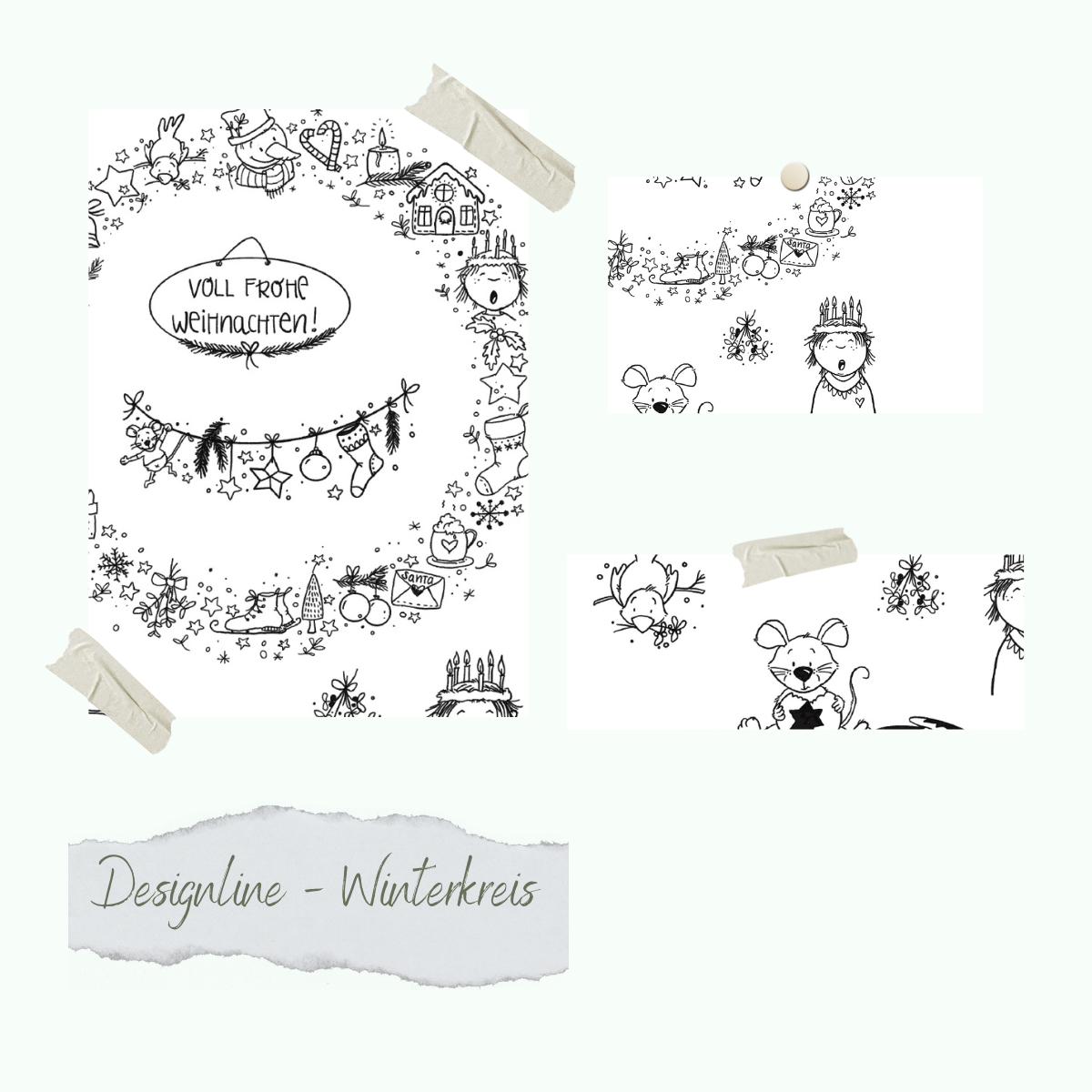 Stamp set - Designline - Winterkreis