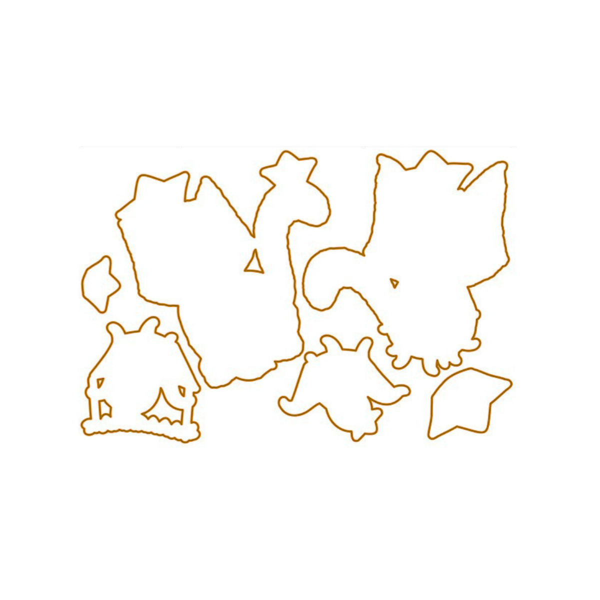 Die - Katze und Krake - Outline