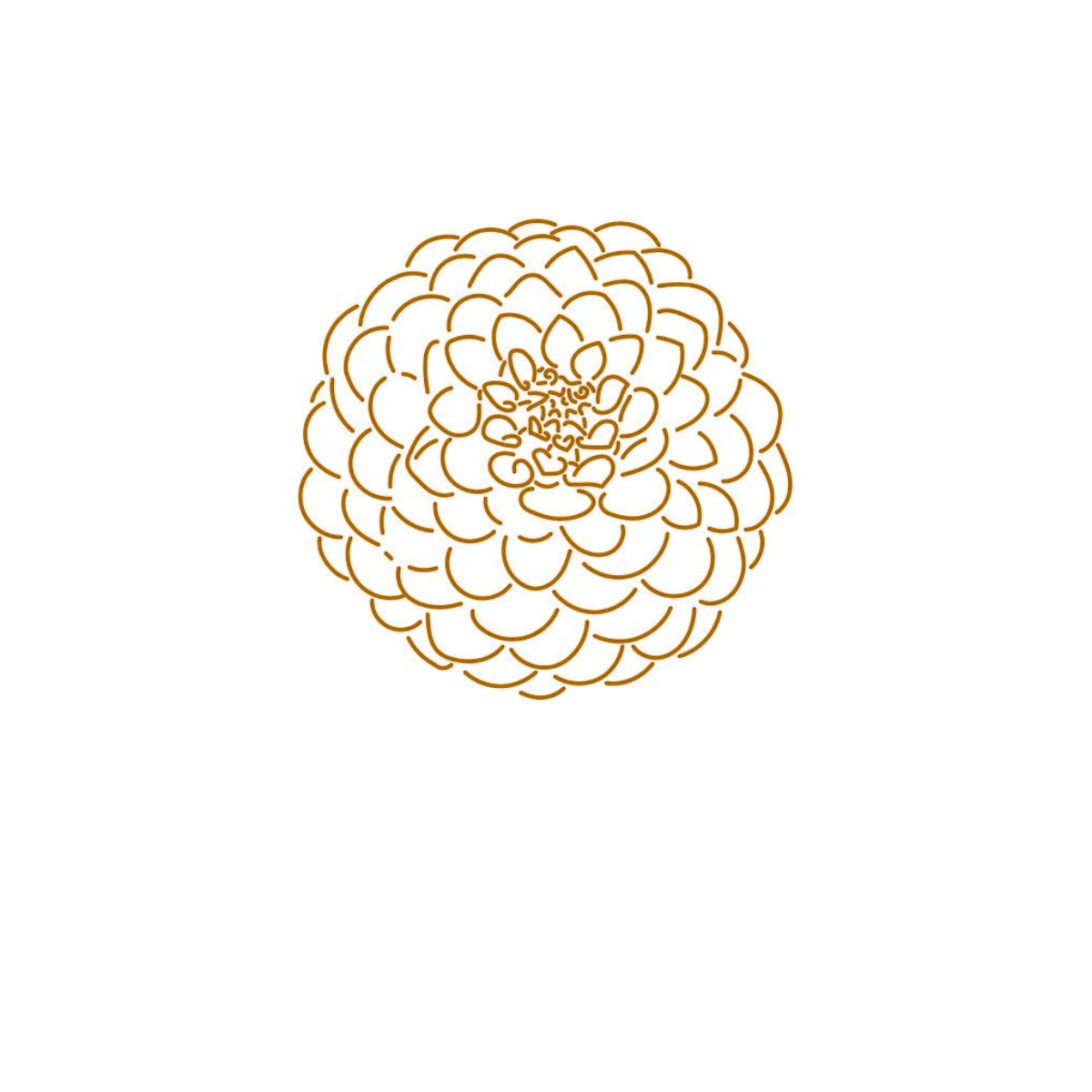 La « Grande Dahlia » - en négatif
