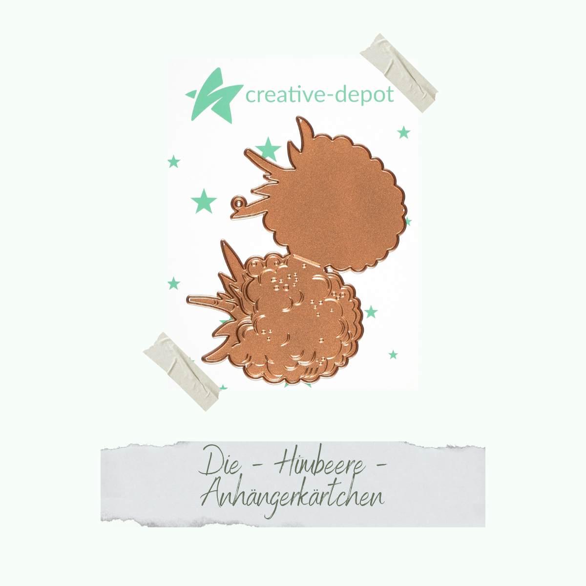 CD-Die-1235_Die-Himbeere-Anh-ngerk-rtchen Die - Himbeere - Anhängerkärtchen